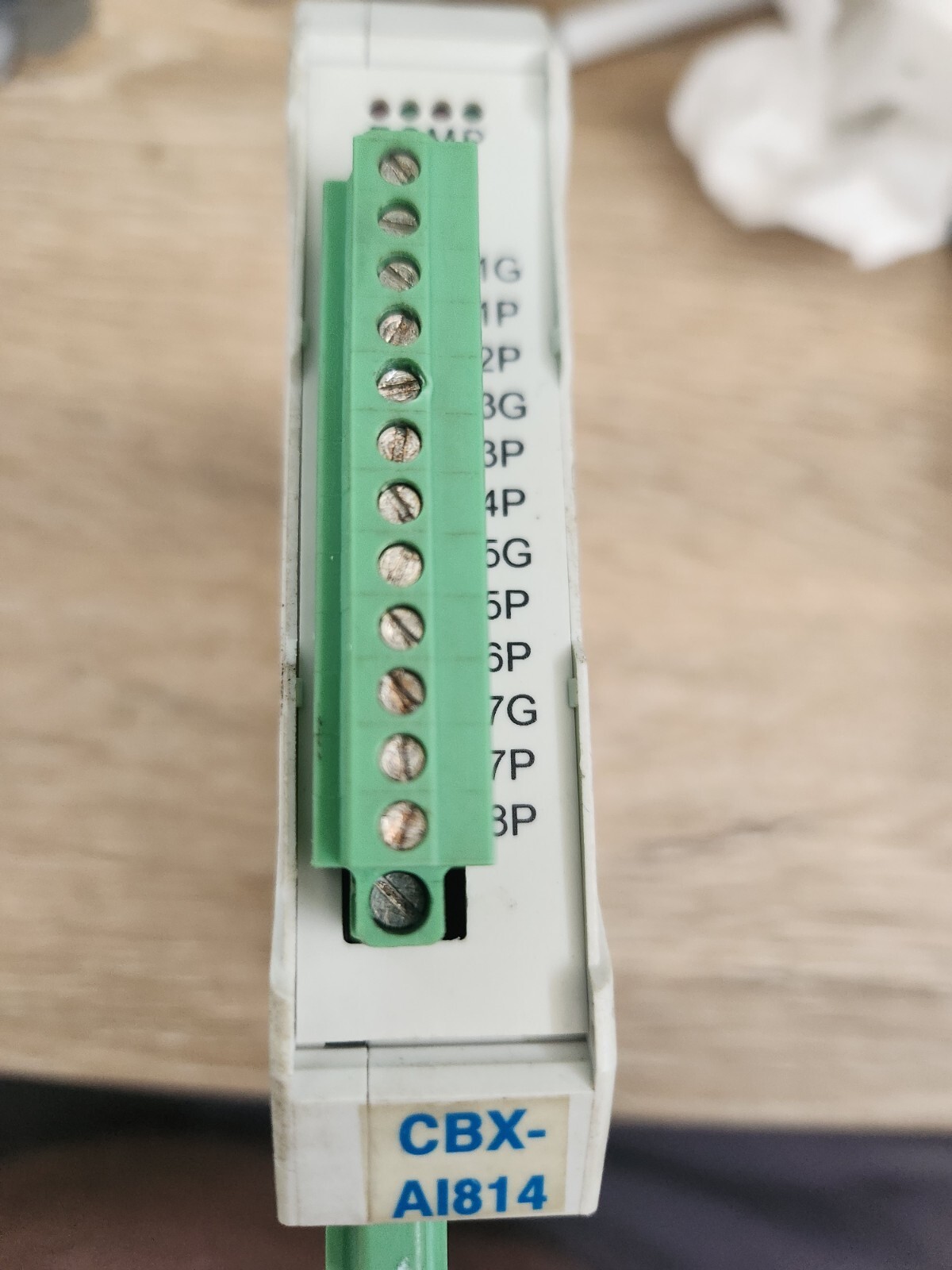 CAN-CBX-AI814 8 A/D Converter Inputs