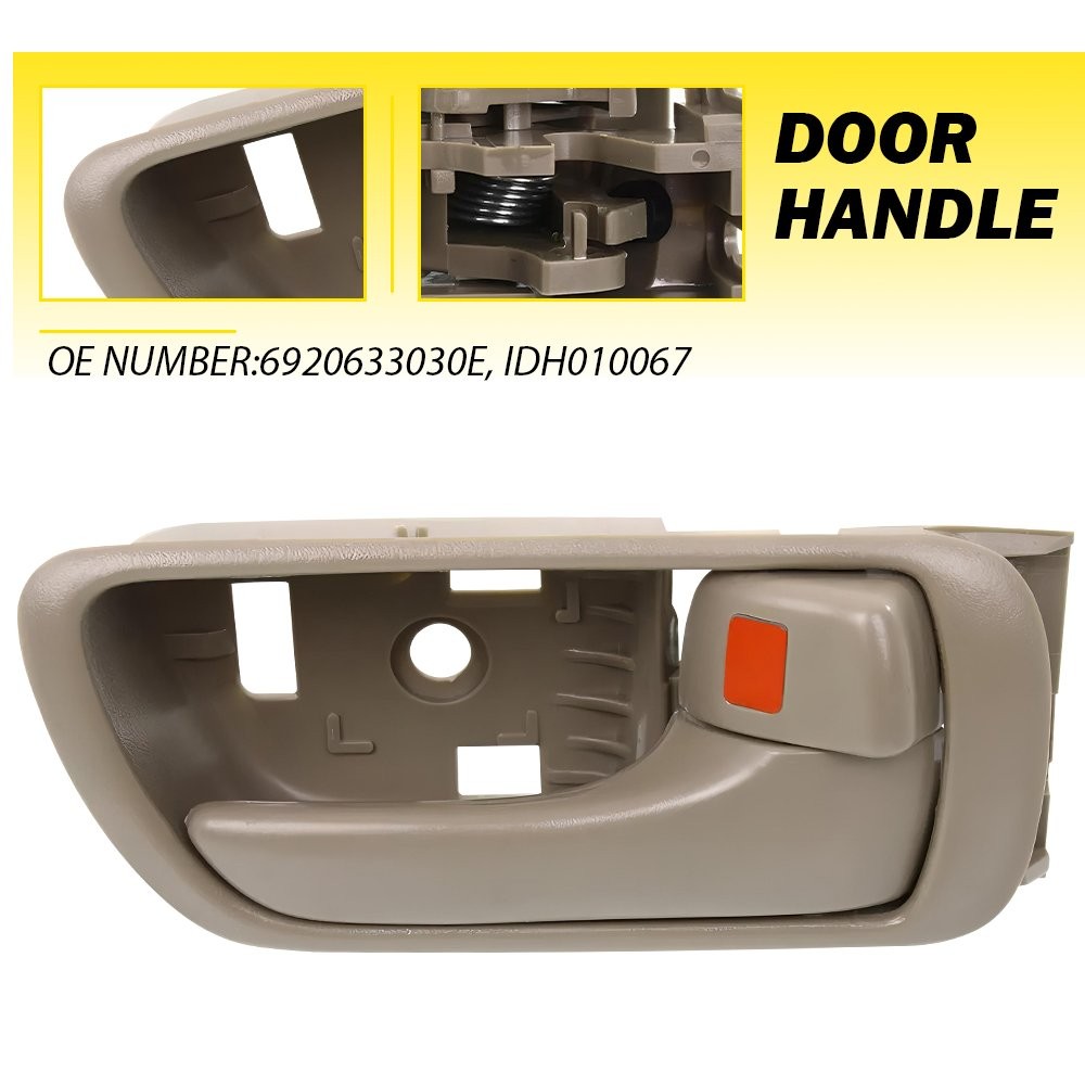 Interior Inner Inside Door Handle Passenger Side RH For Toyota Camry 2002-2006 Y