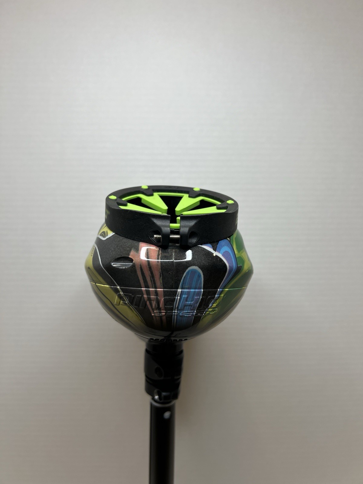 Pinokio Paintball Hopper Custom Graphics Broken Feed Neck