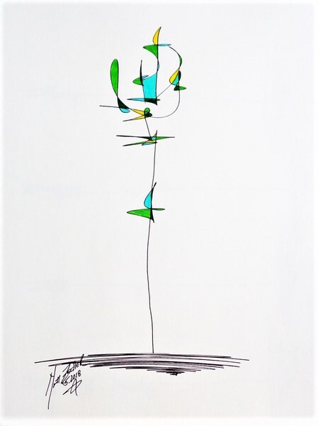 Matt Zedler Original | Drawing  | #B239 | 1 of 1 | 9 x 12" | Ink on Paper | $300