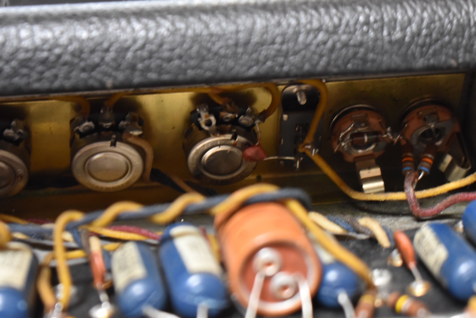 1964 Fender Pro 1x15" Combo Amplifier Pre-CBS Black