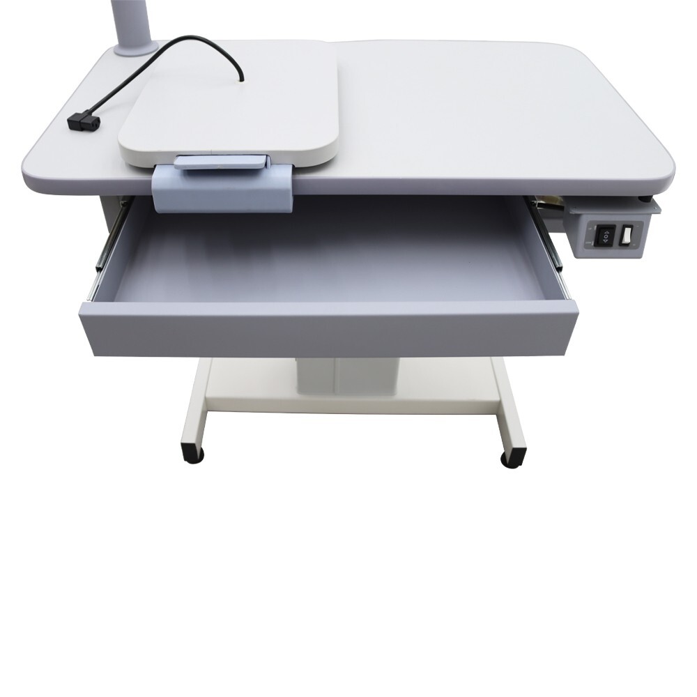 Automatic Optometry Ophthalmic Eyeglass Test Stand Movable Table Loading 165lbs
