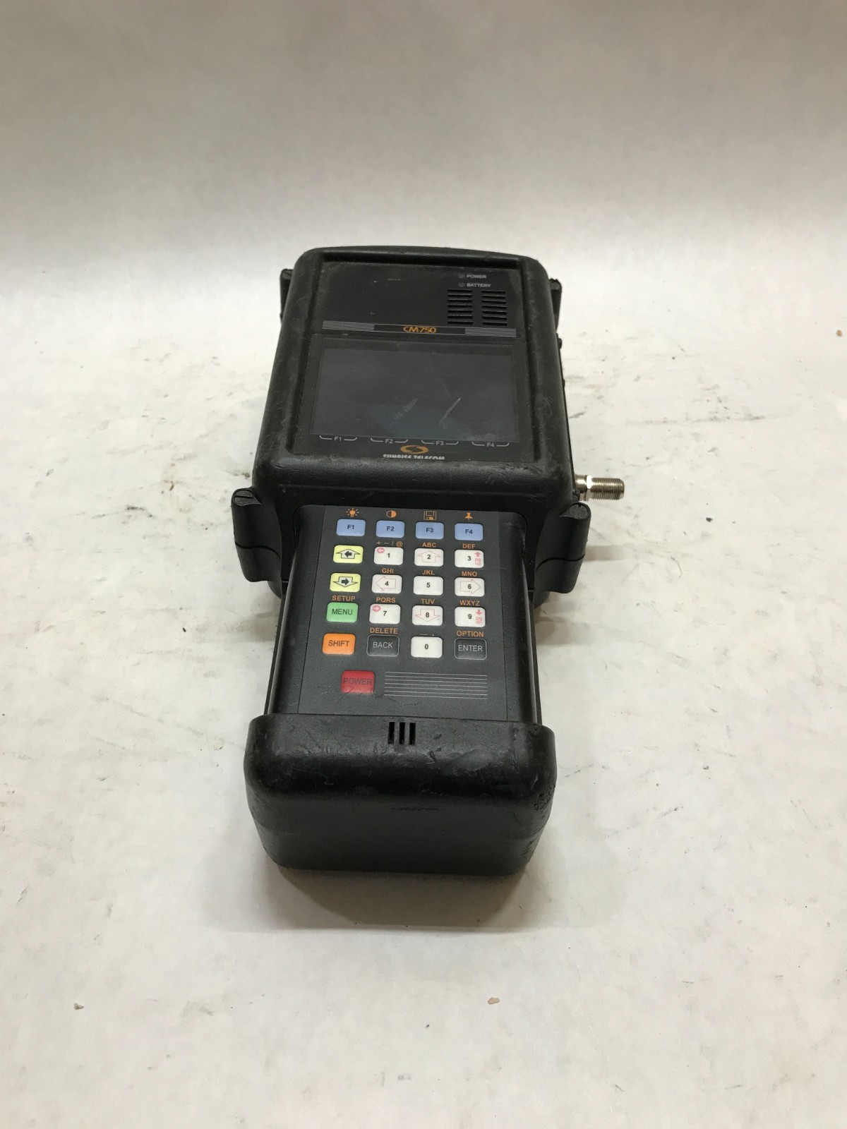 Sunrise Telecom CM750 ANALOG & DIGITAL SLM NETWORK ANALYZER UNTESTED AS IS! - DW