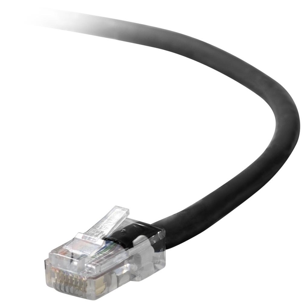 BELKIN INTERNATIONAL INC A3L791-02-BLK Patch Cable Rj-45 M 2 Ft Utp Cat 5E