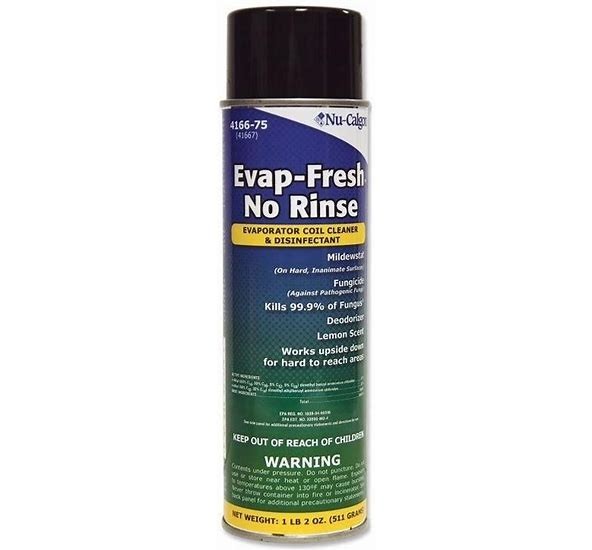 Nu-Calgon 4166-75 Evap-Fresh No Rinse 18 oz Aerosol