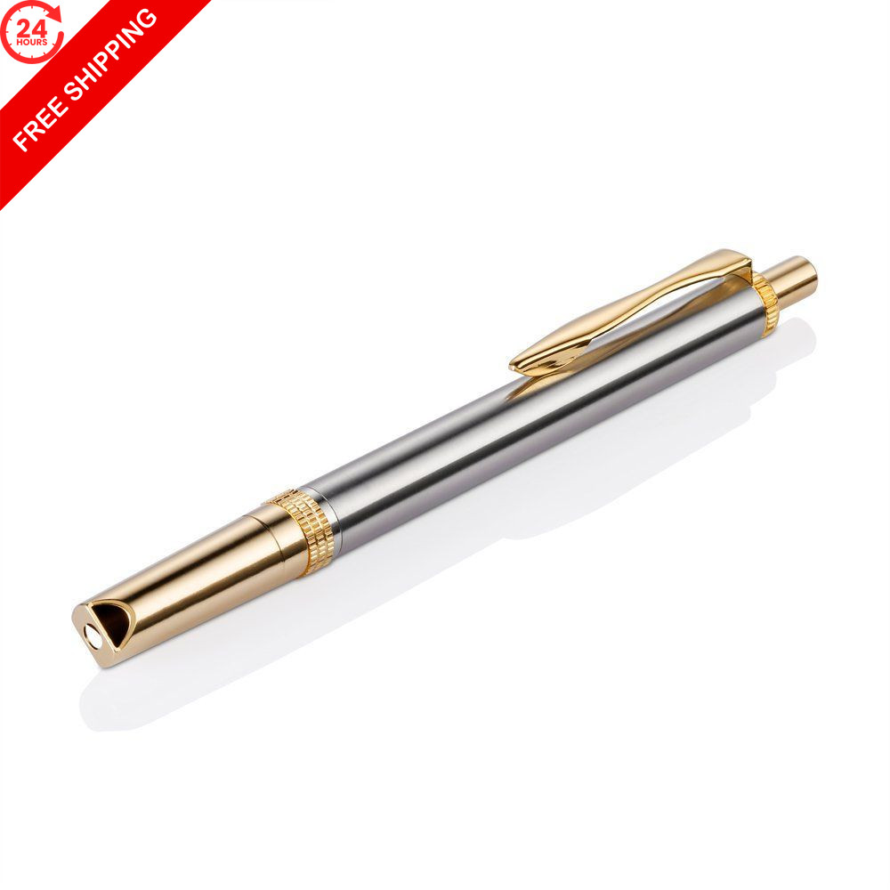 Painless Lancing Device Blood Lancet Pen Sterile Gold 1 Count (Pack of 1)