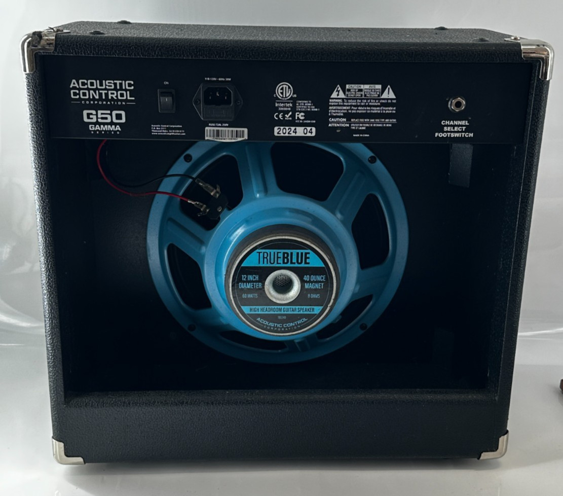 GAMMA G50 1x12 Guitar Combo Amplifier