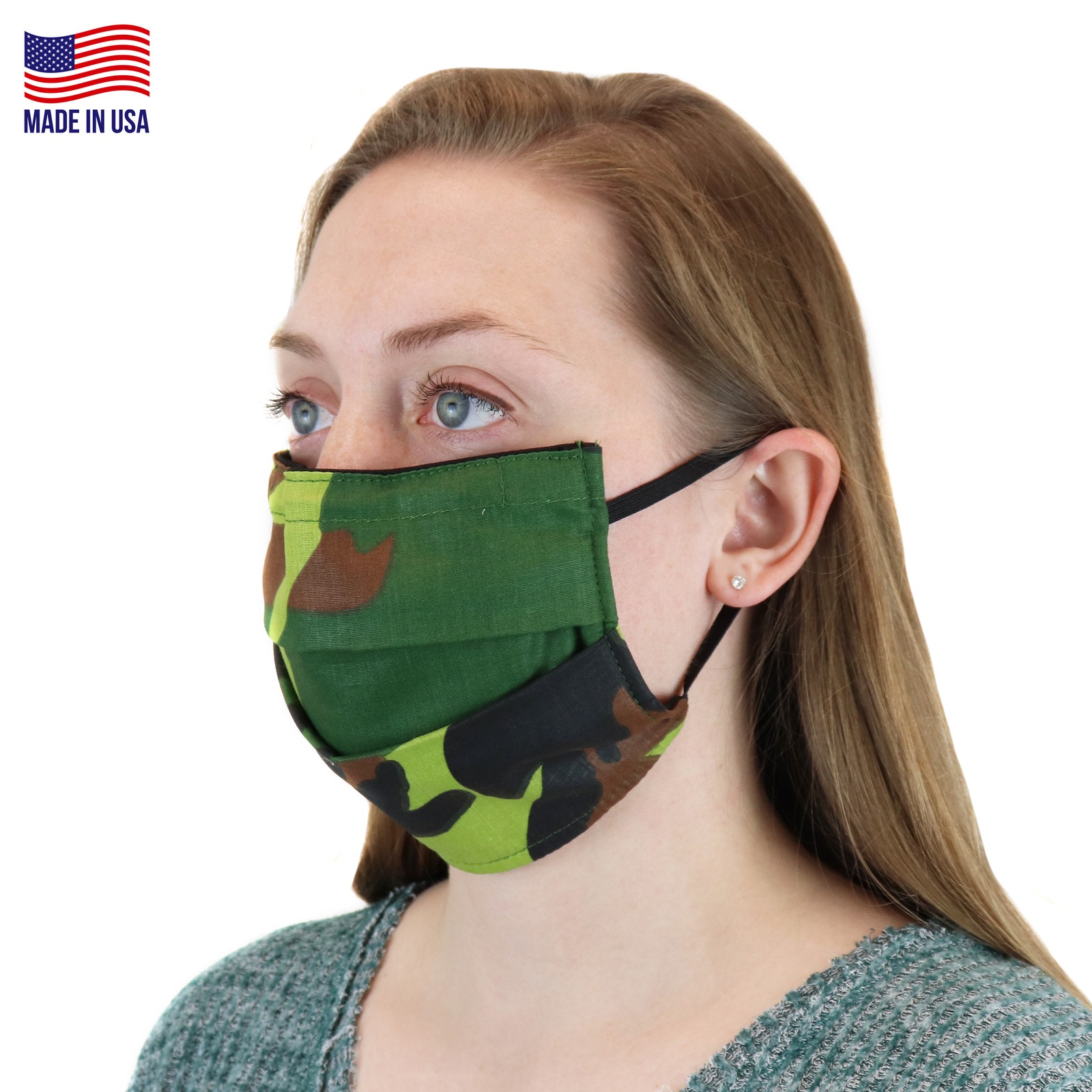 PahaQue Personal Protective Facemask Camo Black FM008