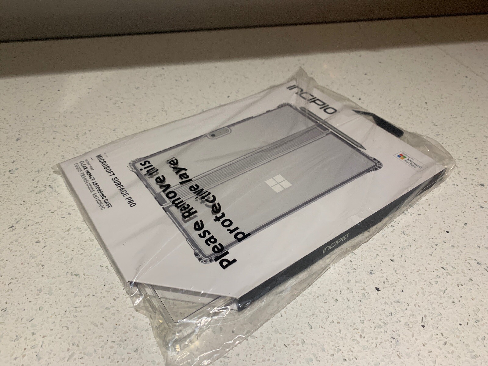 INCIPIO Octane Pure Rugged case for Microsoft Surface Pro 6, 2017 - Clear