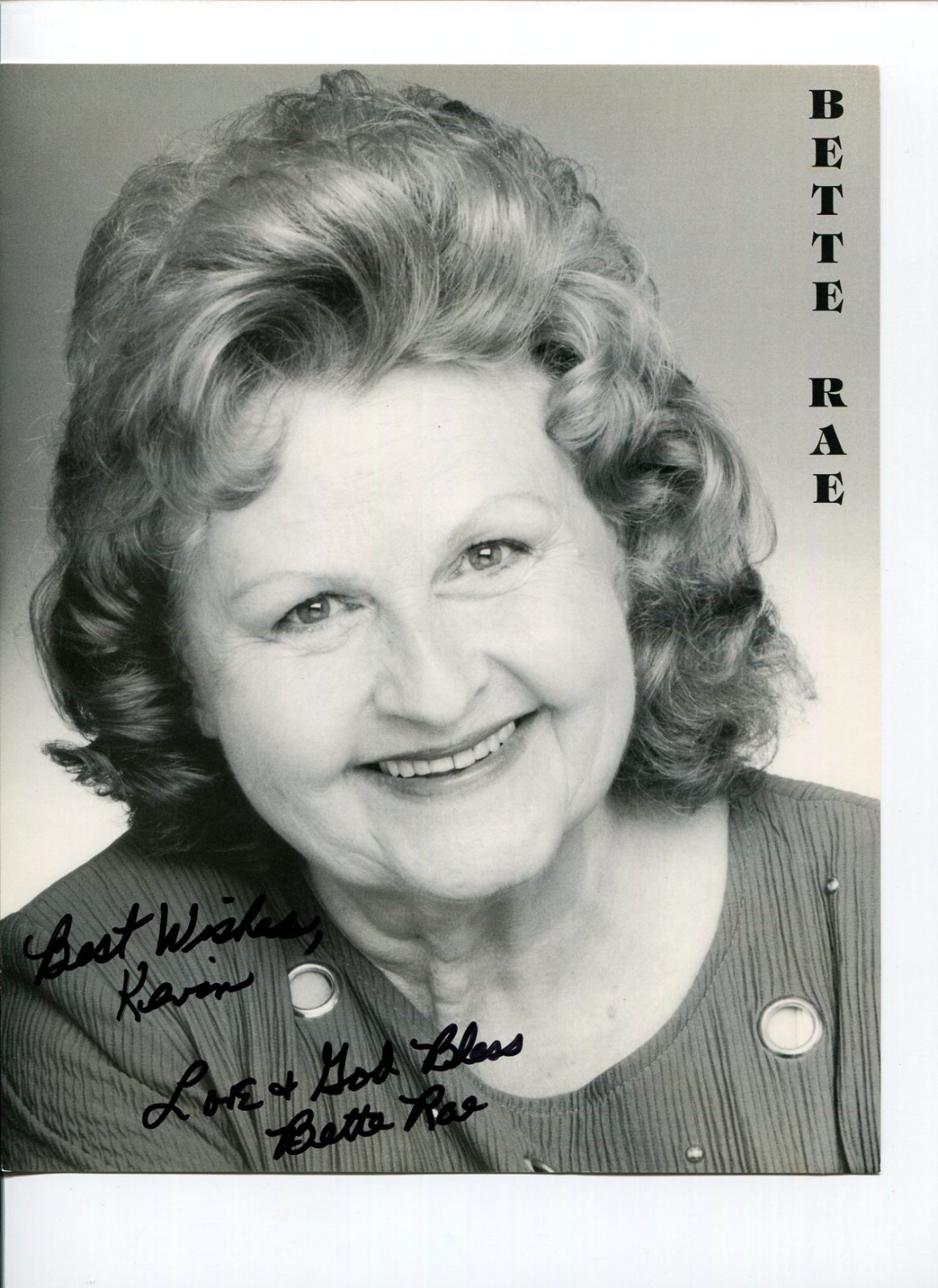 Bette Rae Frazier Bruce Almighty How I Met Your Mother Signed Autograph Photo