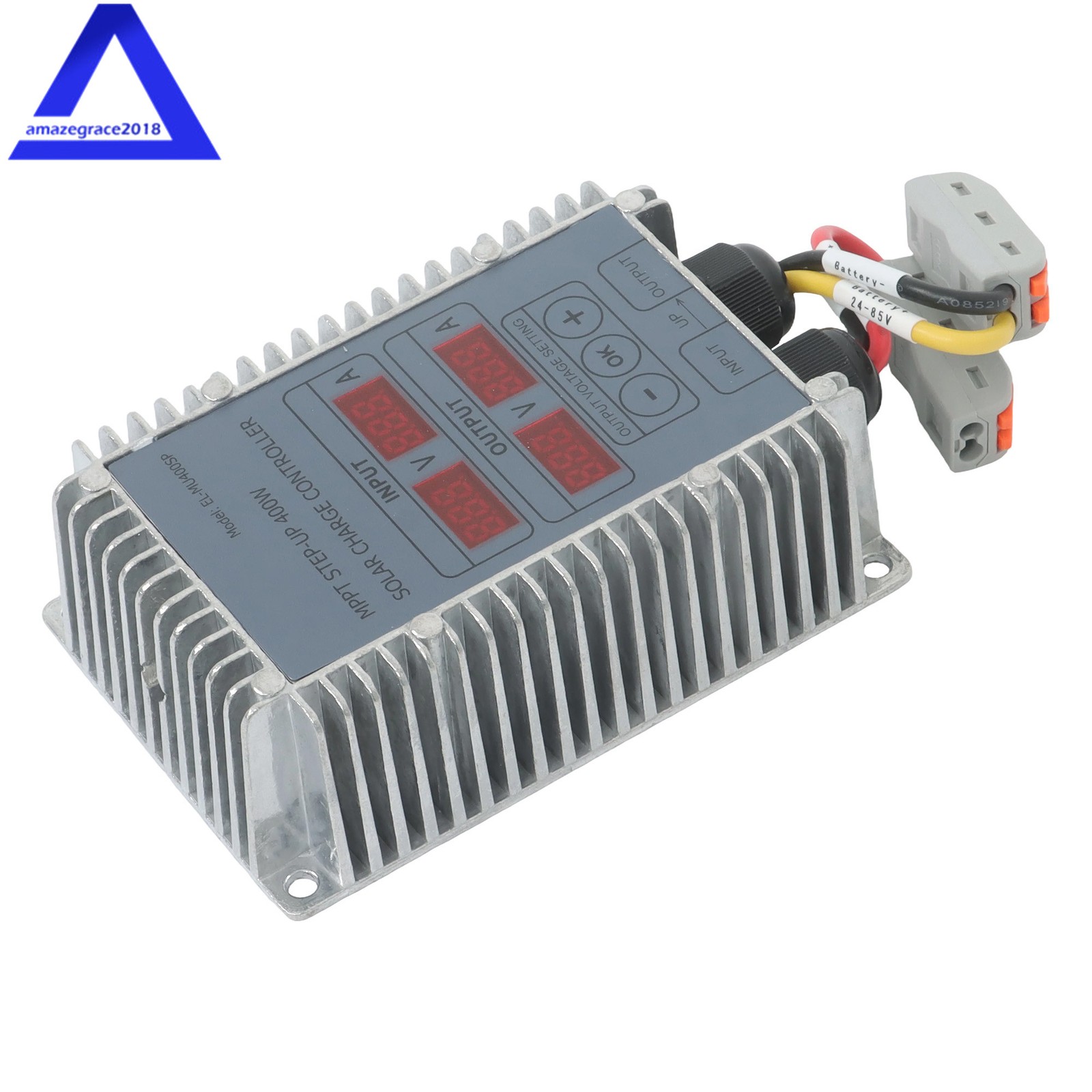 24‑85V Solar Battery Charge Controller Boost MPPT Voltage Adjustable Waterproof
