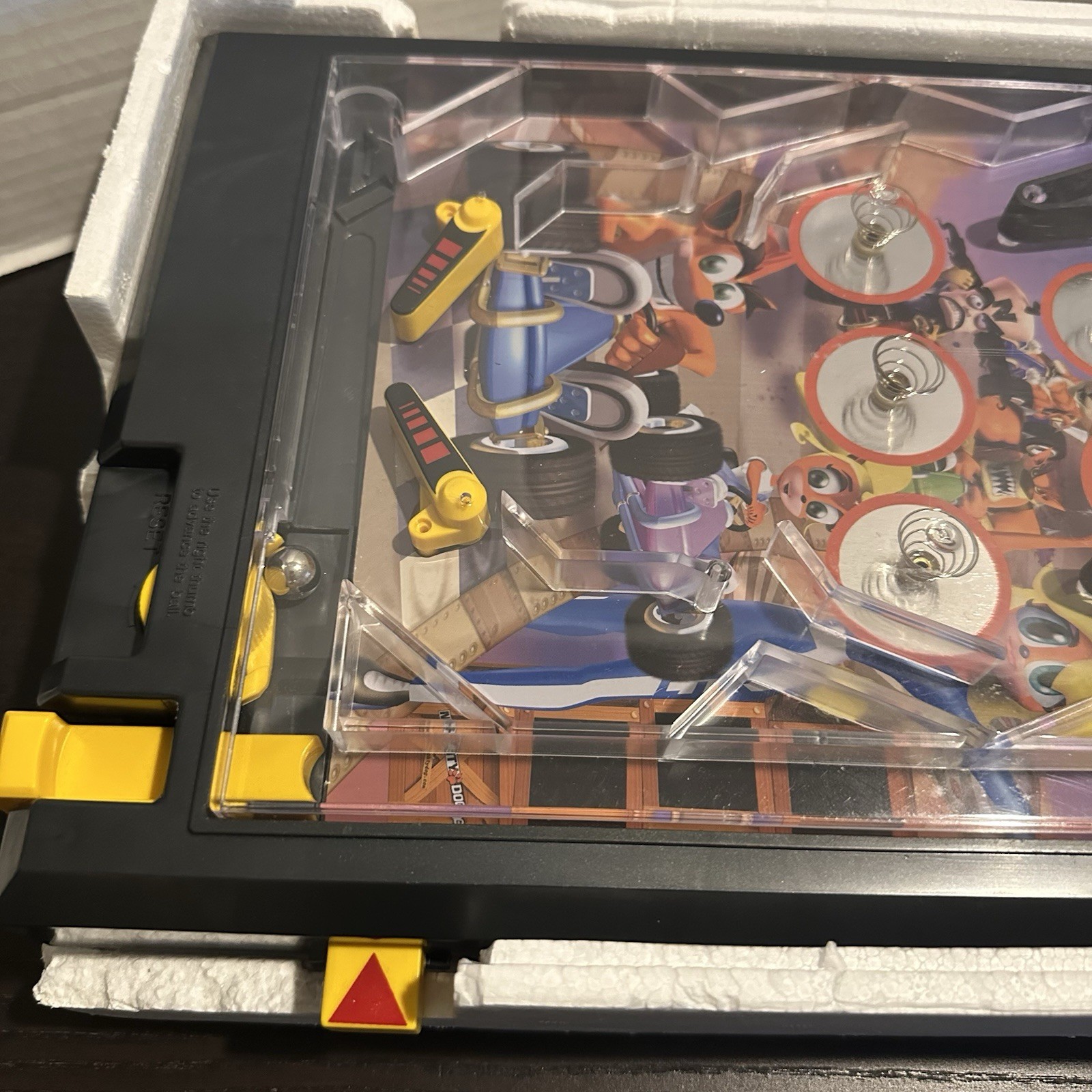 Vintage CTR Crash Bandicoot Team Racing Electronic Pinball Machine 1999