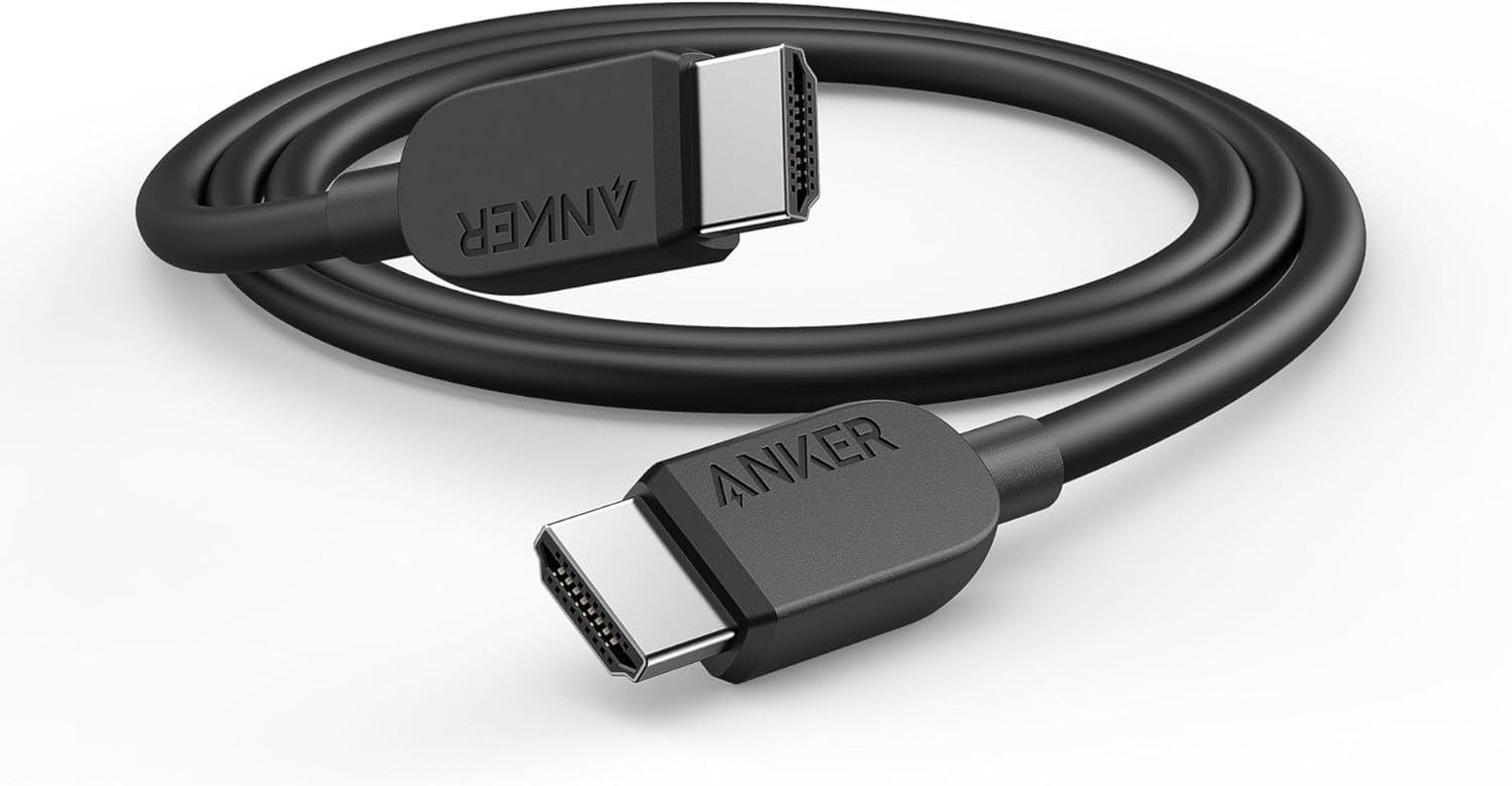 Anker HDMI Cable 8K@60Hz, 6FT Ultra HD 4K@120Hz HDMI Cord,48 Gbps Certified Ultr