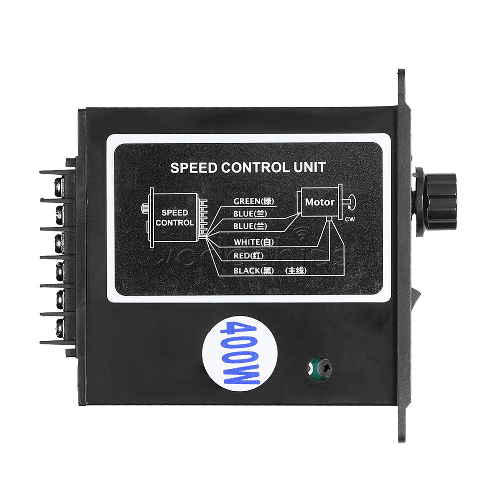 220V 400W AC Motor Speed Controller Speed Pinpoint Regulator Forward Backward