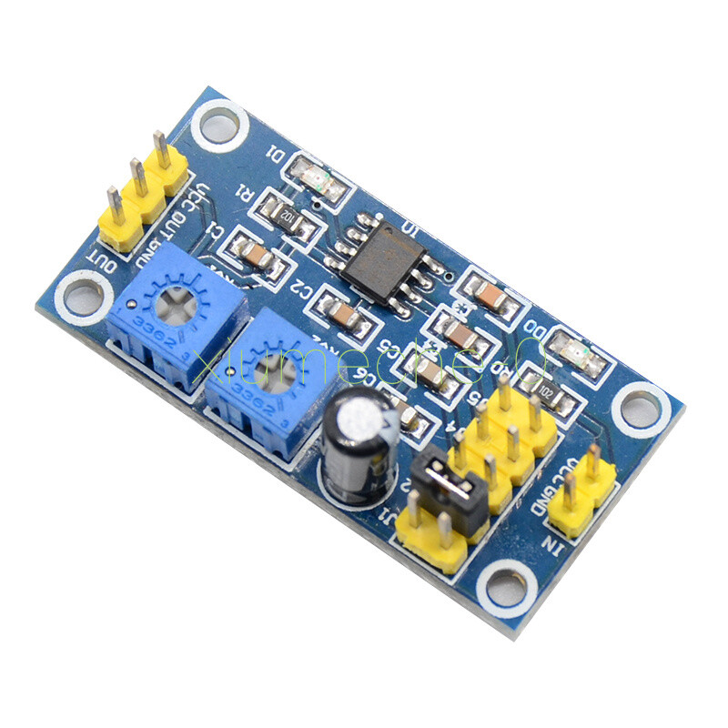 Adjustable NE555 Pulse Generator Adjustable Duty Ratio Small Signal Generator