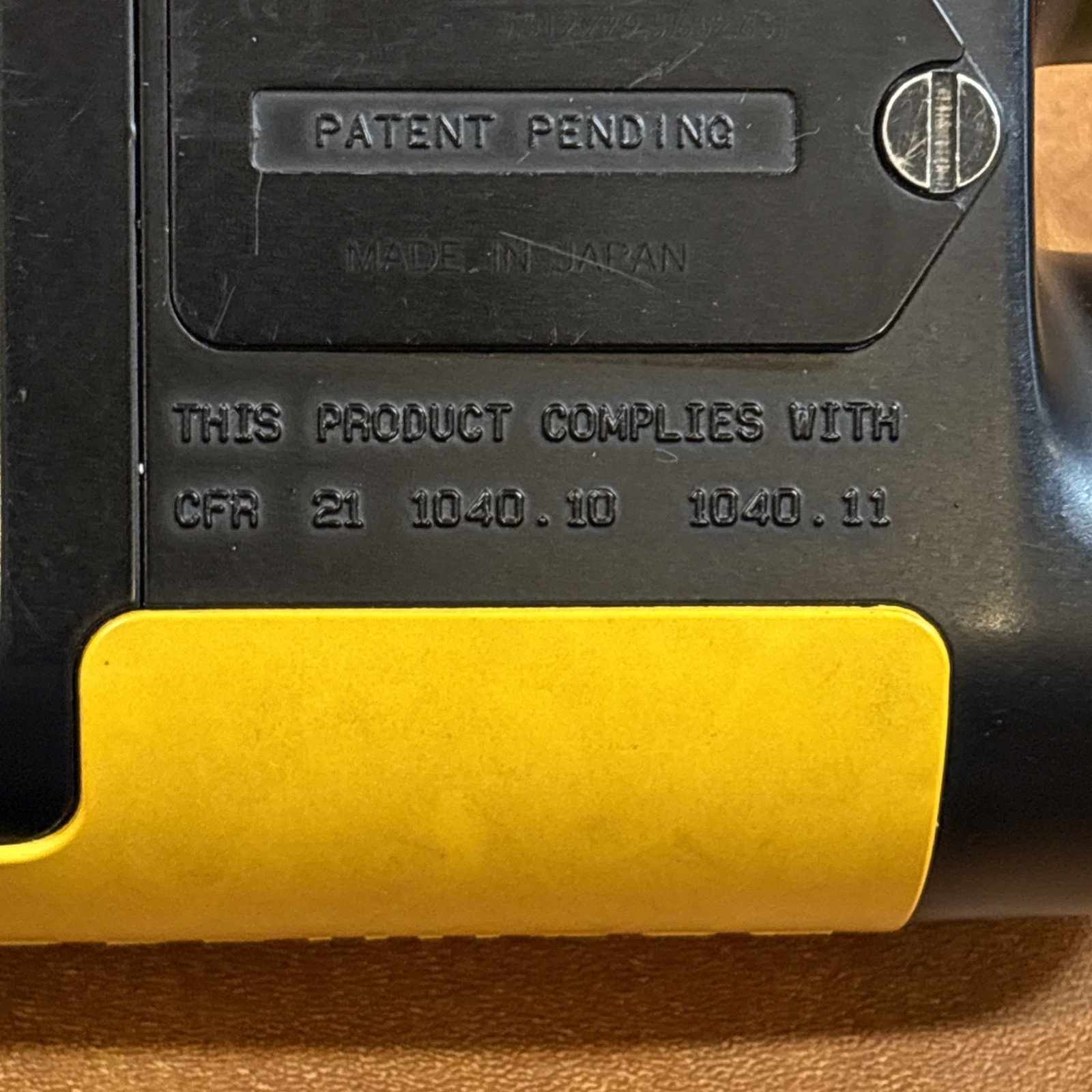 1997 Bushnell Rangefinder Yellow Black