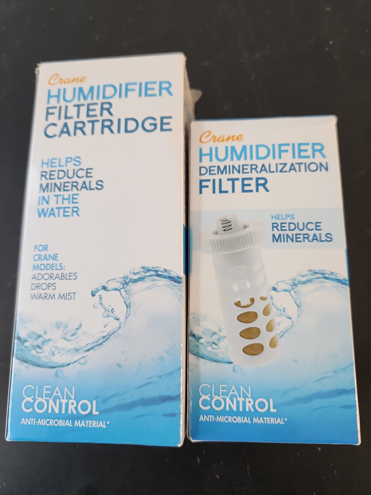 2 Crane Universal Demineralization Humidifier Filters