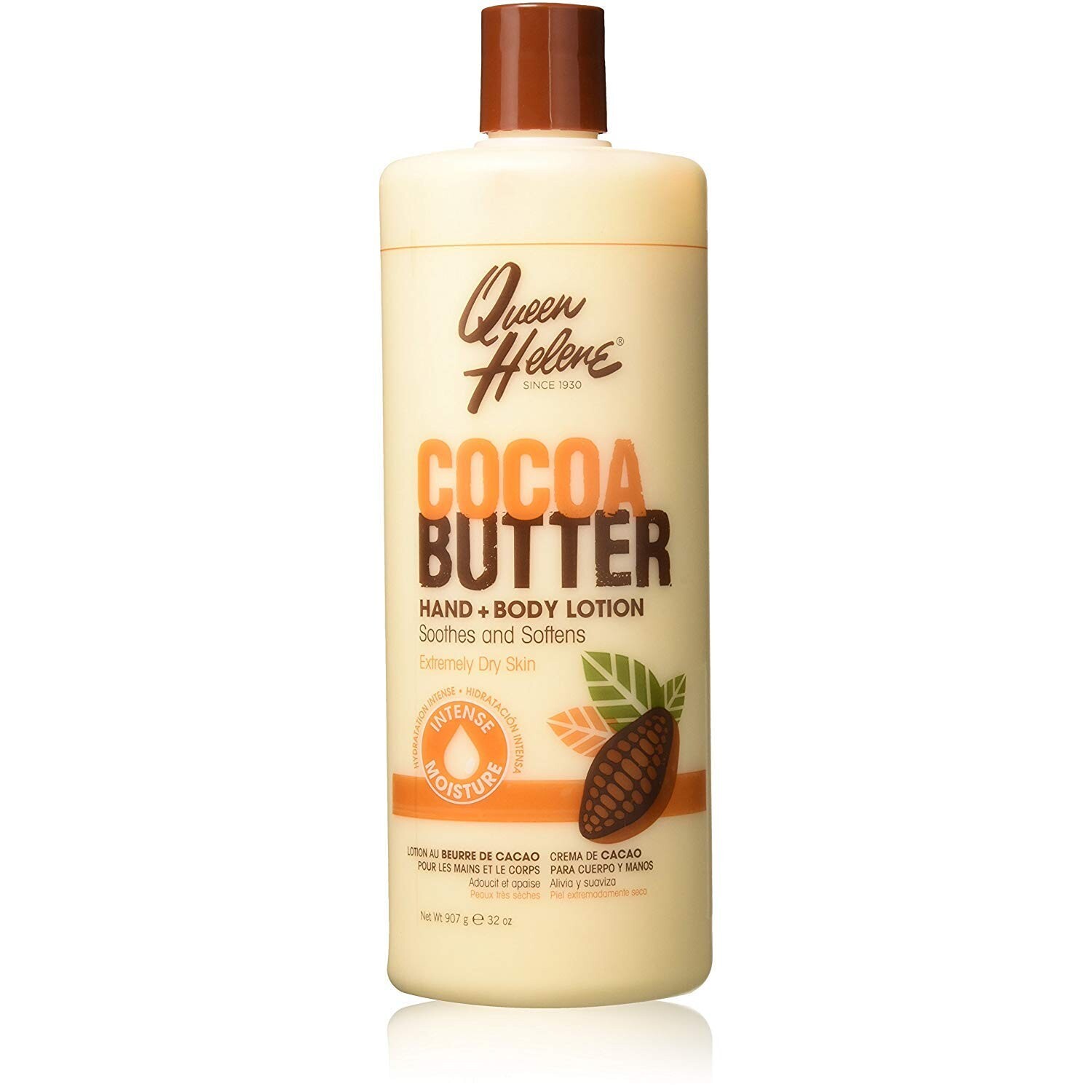 Queen Helene Cocoa Butter Hand and Body Lotion for Dry Skin 32 oz