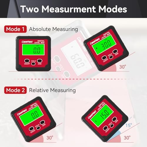 Digital Angle Gauge (Aluminum-with Hold Function)