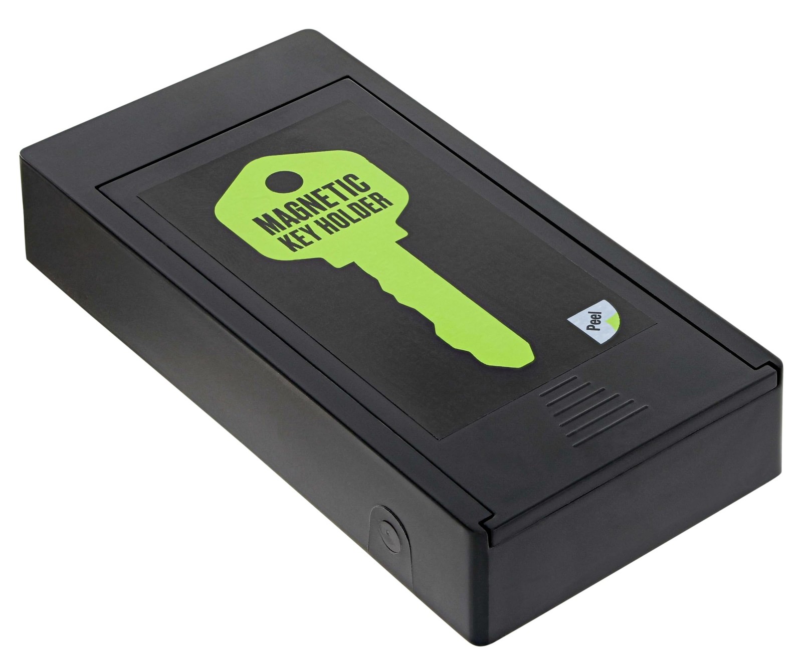 Hillman Large Plastic Magnetic Key Case Large, Black