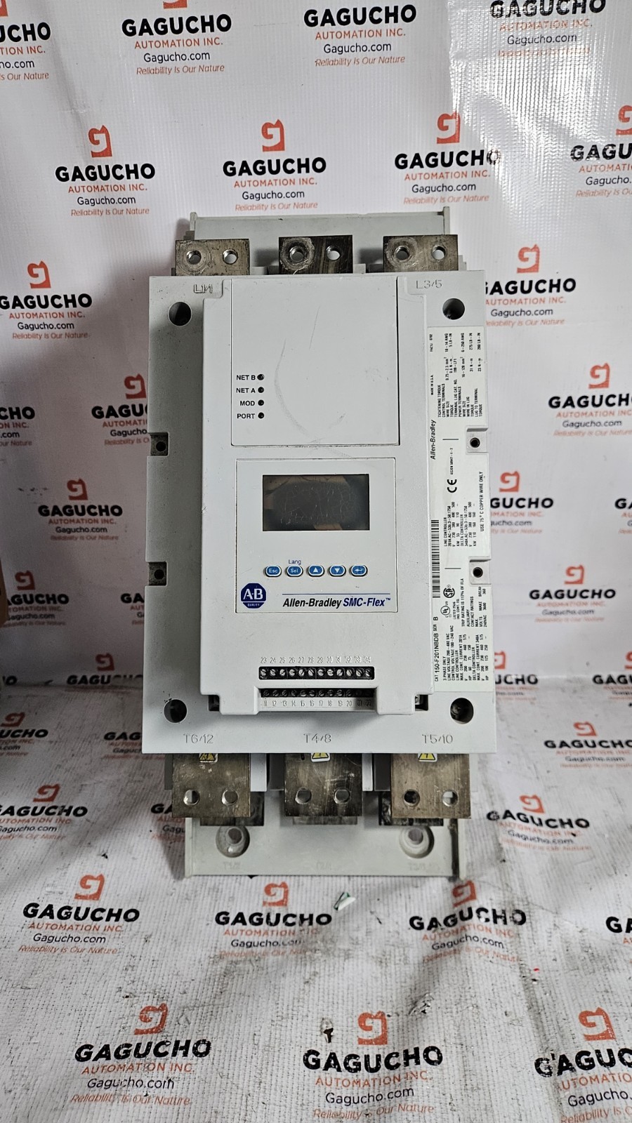 ALLEN BRADLEY 150-F201NBDB SMART MOTOR CONTROLLER SER.B 150F201NBDB