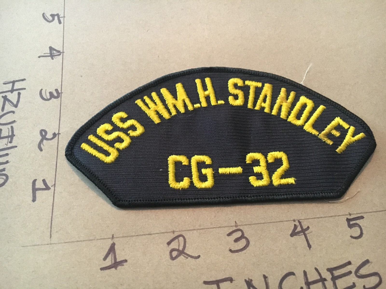 US Navy USS Wm.H. Standley CG-32 Hat Patch 5/20/25