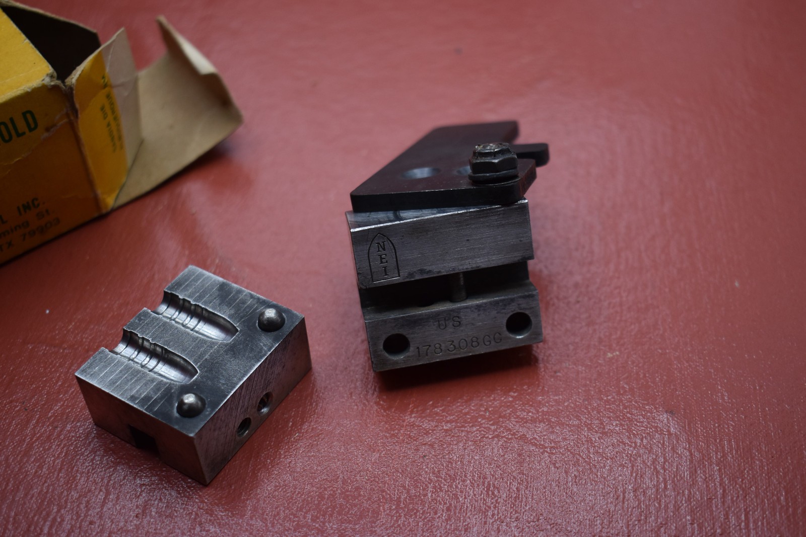 NEI Aluminum Mold Single Cavity 178gr US .308 GC undersize