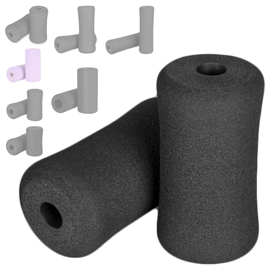 Sponge Foam Foot Pad Roller Pair, Used for Replacing Gym Exercise Equipment, ...