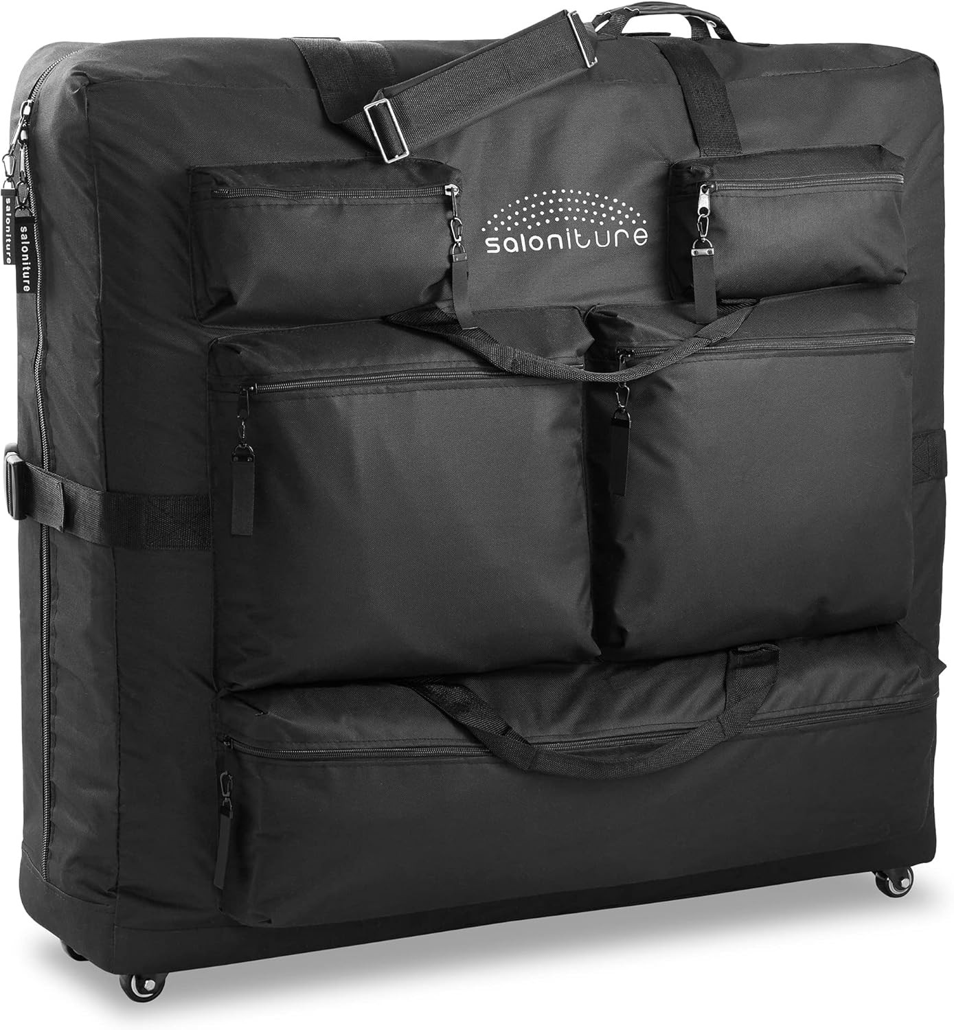Saloniture Universal Carry Case for Massage Table, Professional Carrying Bag wit