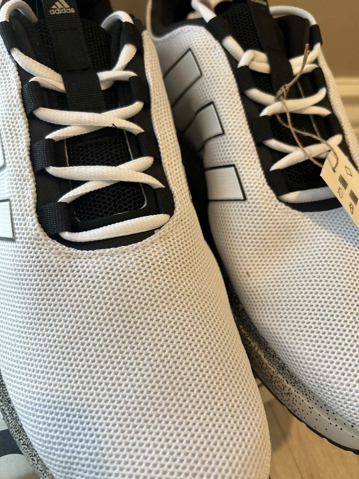 adidas racer TR 23 White Black Gray Gradient Mens Sneakers ID9060
