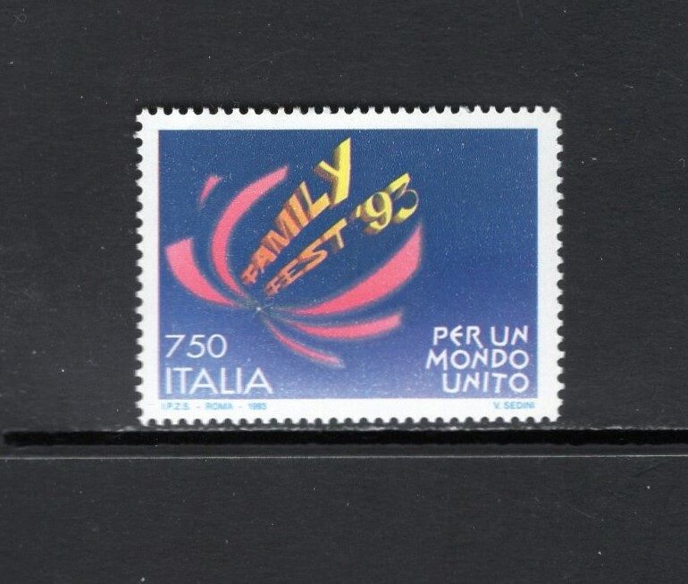 Italy 1993 FAMILY FEST '93 SC 1936 MNH