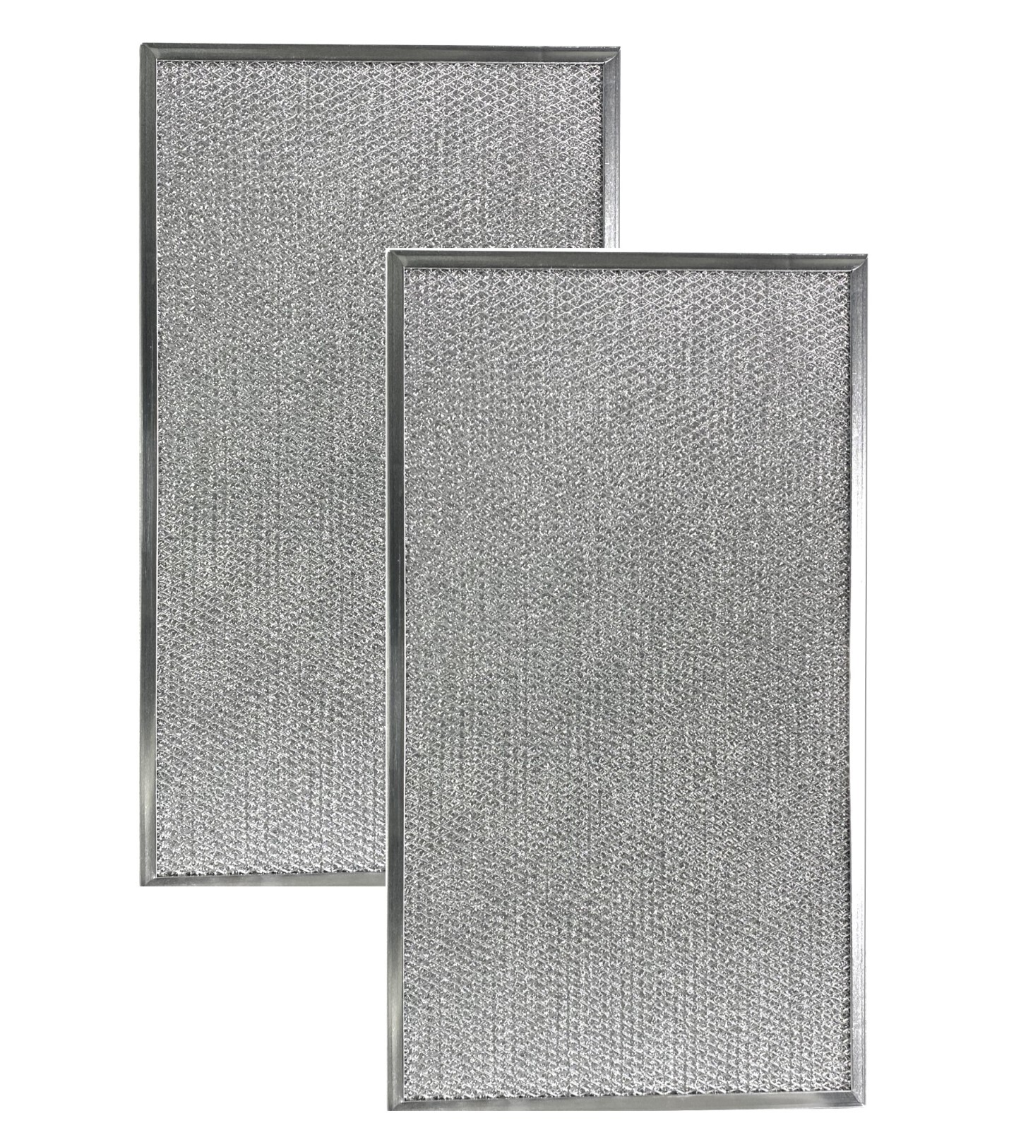 9-1/4" X 14-1/2" X 3/8" Aluminum Mesh Grease Ducted Range Hood Filters 2 Pack