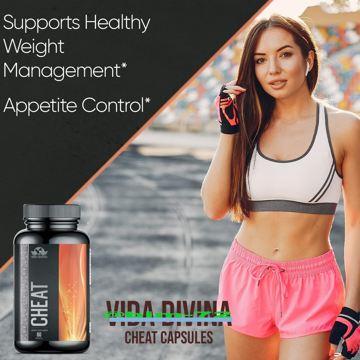 Cheat Carb Blocker Appetite Control Weight Support 60 Capsules 🔥US Seller🔥