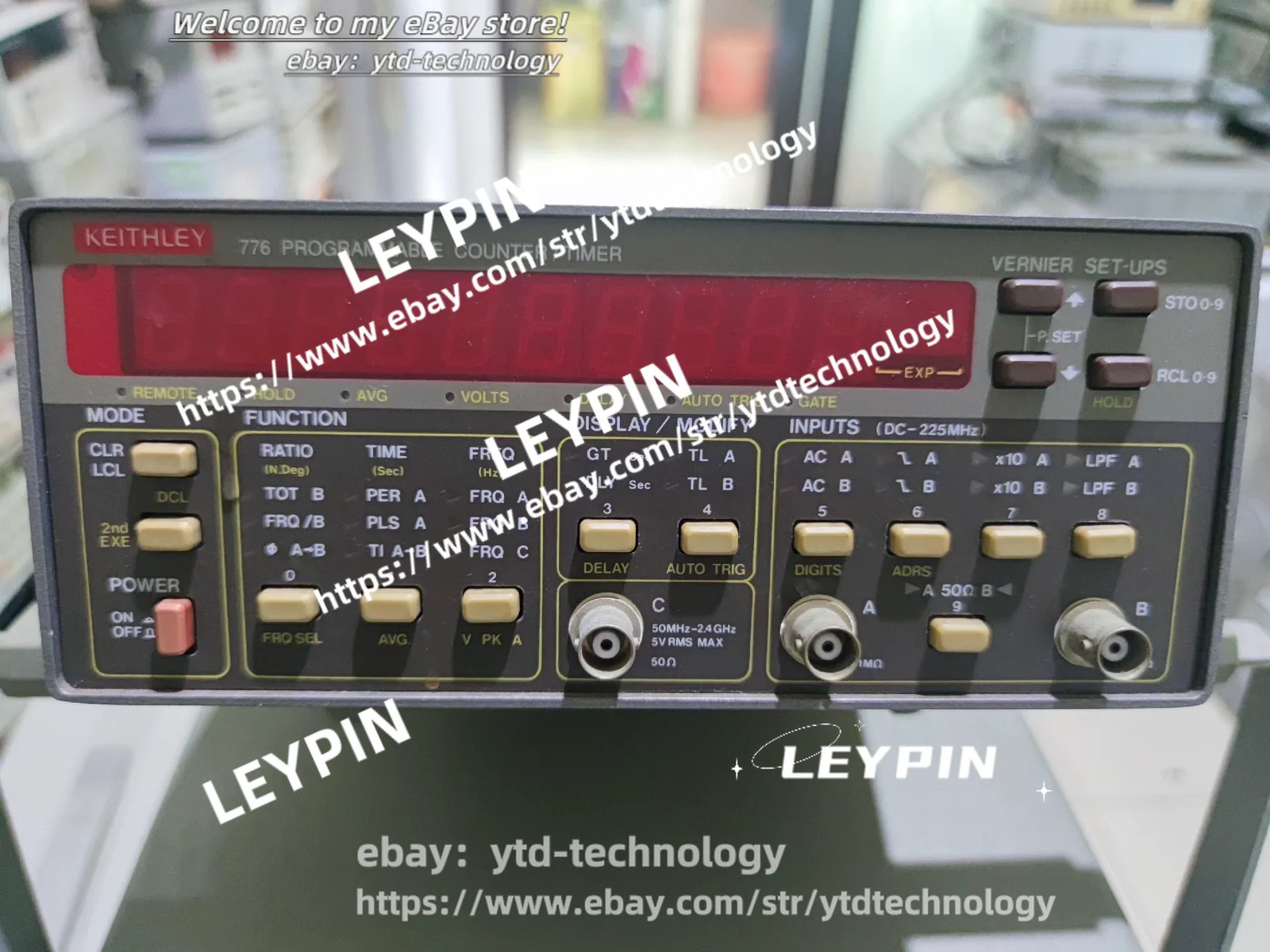Keithley 776 Frequency Meter, 2 Channels 225Mhz*ytd