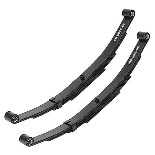 Trailer Leaf Spring, 4 Leaf 1750lb Capacity 1750lb double eyes spring-2pack