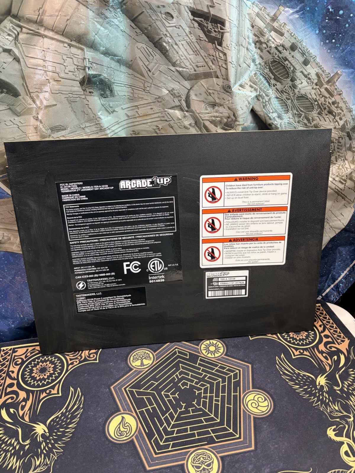 Arcade1Up Terminator 2 Judgement Day Panel H Only