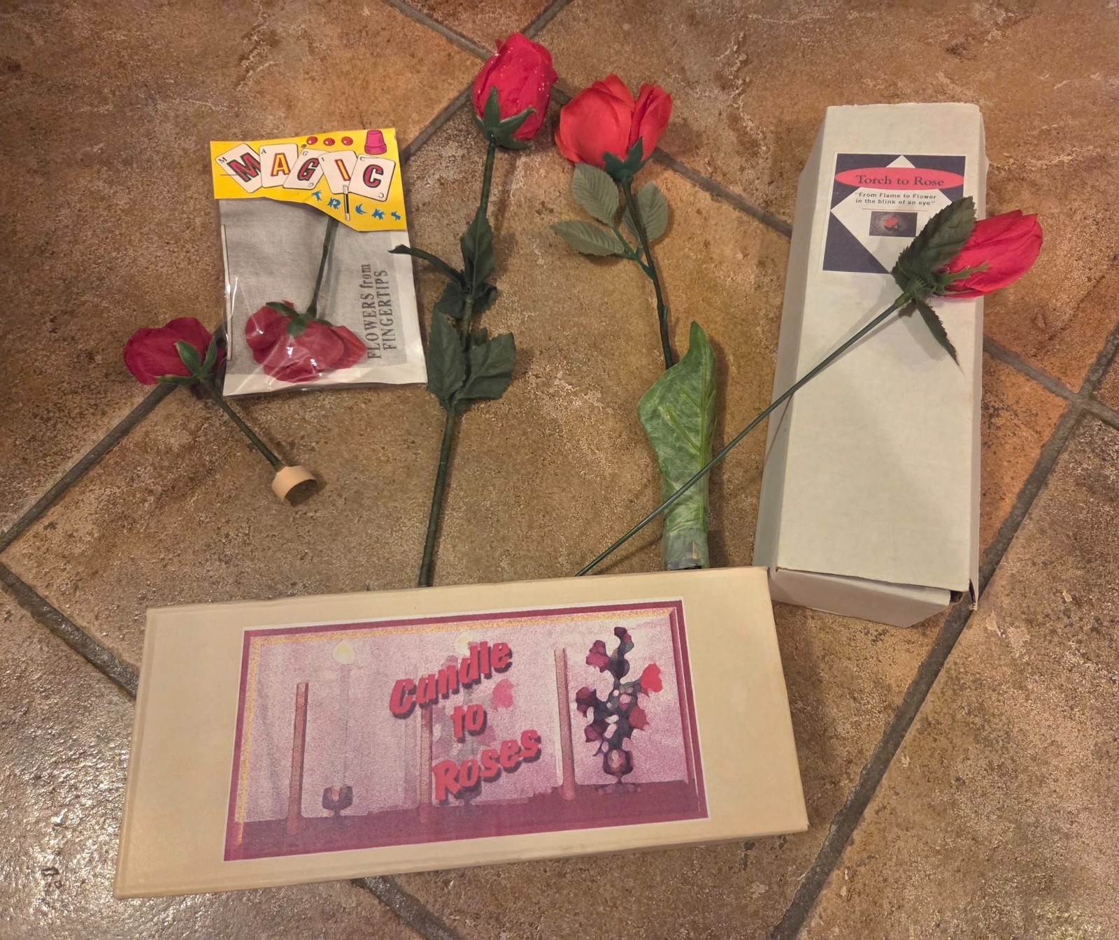 Rose Lot 6 Magic Mentalism Tricks