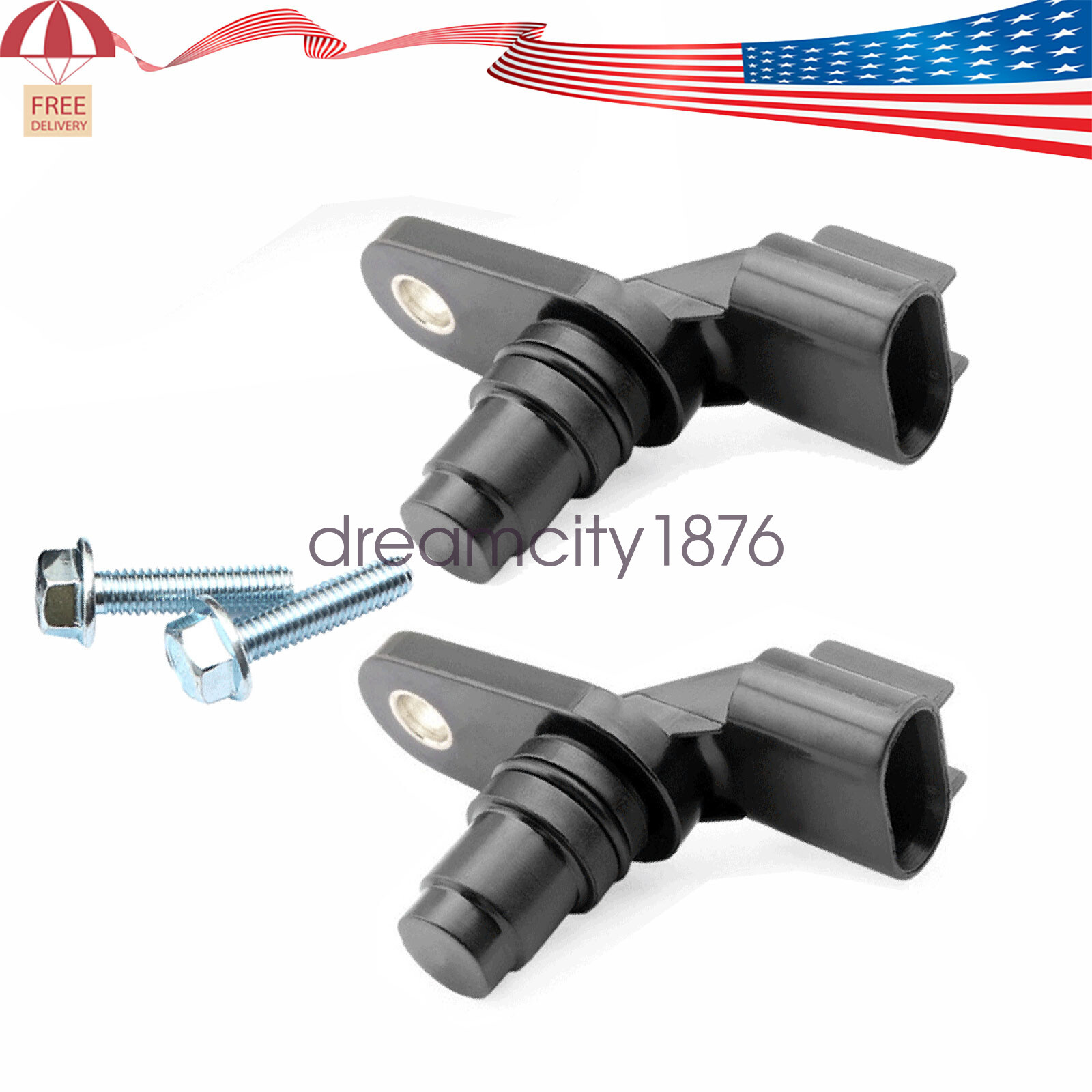 2pcs Camshaft Position Sensor For GMC Terrain	2010 2011 2012-2017 2.0 2.4L