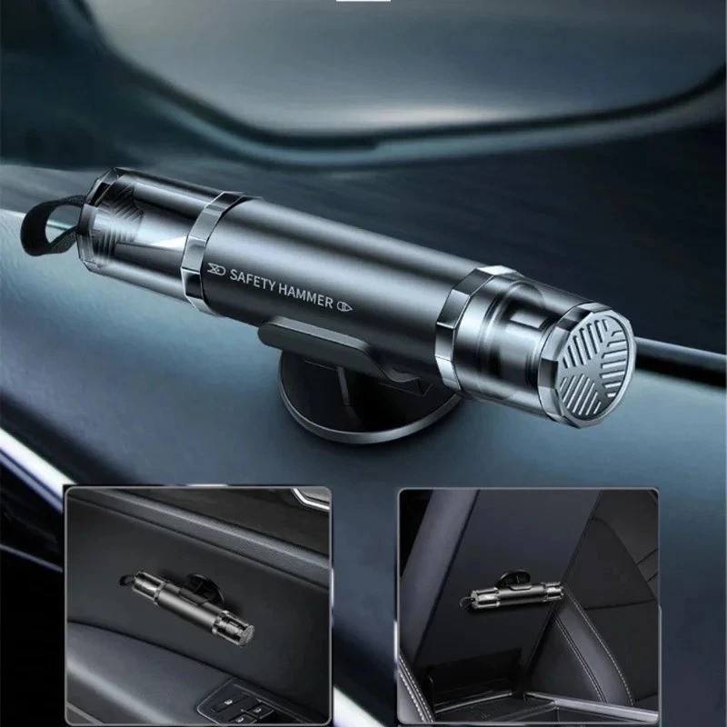 2-in-1 Car Window Breaker Seat Belt Cutter Emergency Safety Escape Hammer Tool