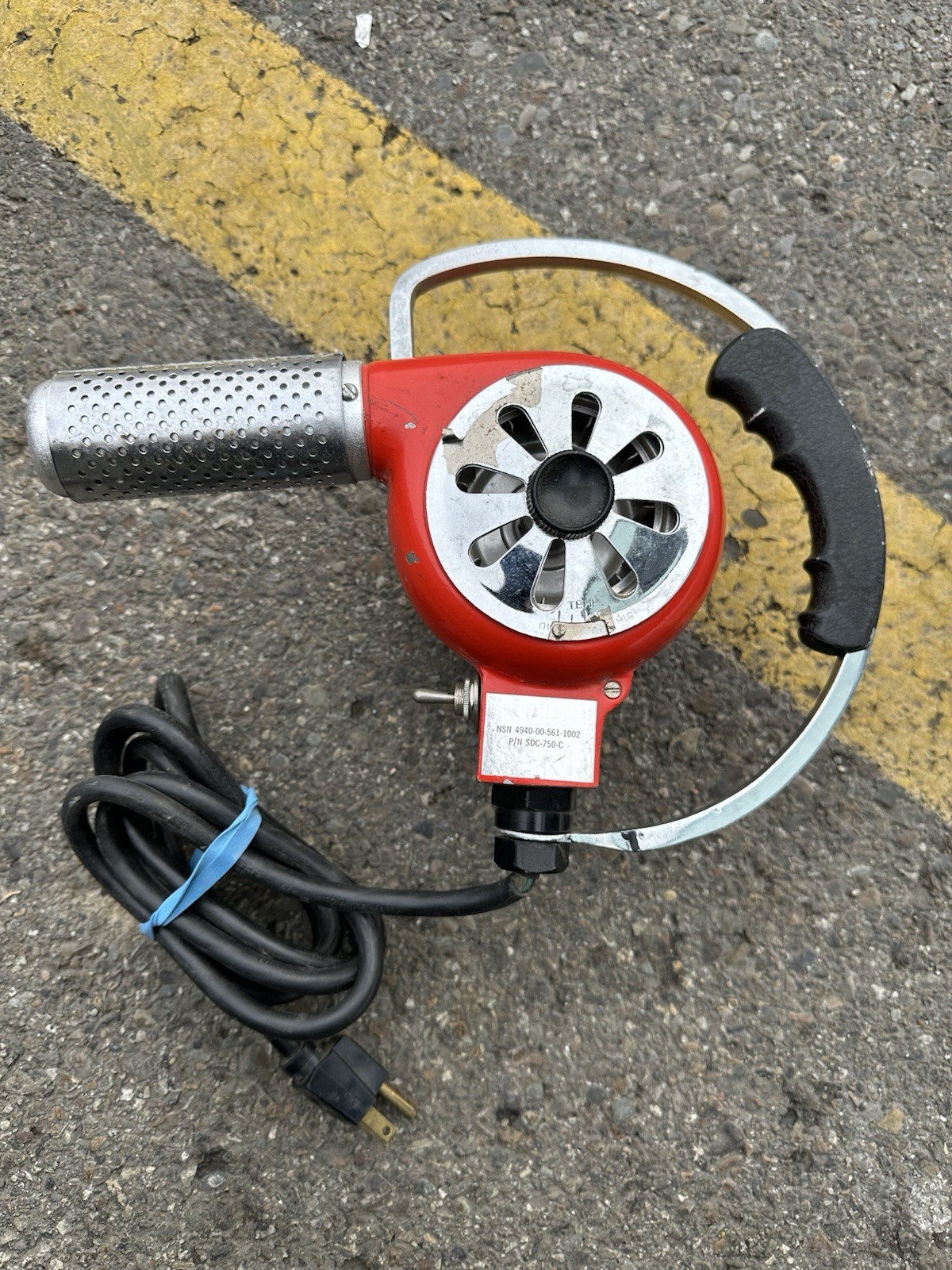 Heat Gun P/N Sec-750-c Space Dynamics Corp