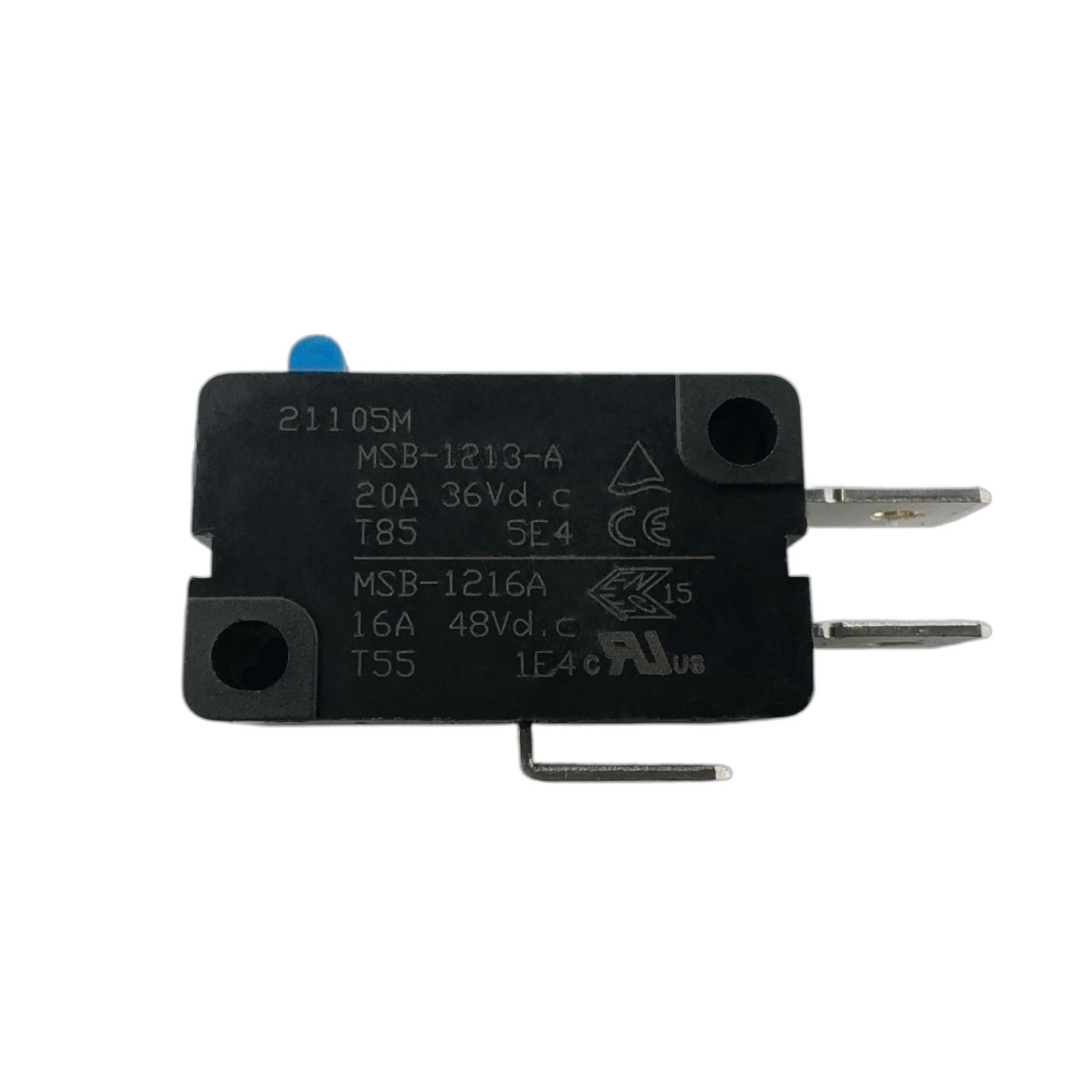 JIABEN MSB-1213-A / MSB-1216A Micro Limit Switch 3-pins 20A 36VDC 16A 48VDC
