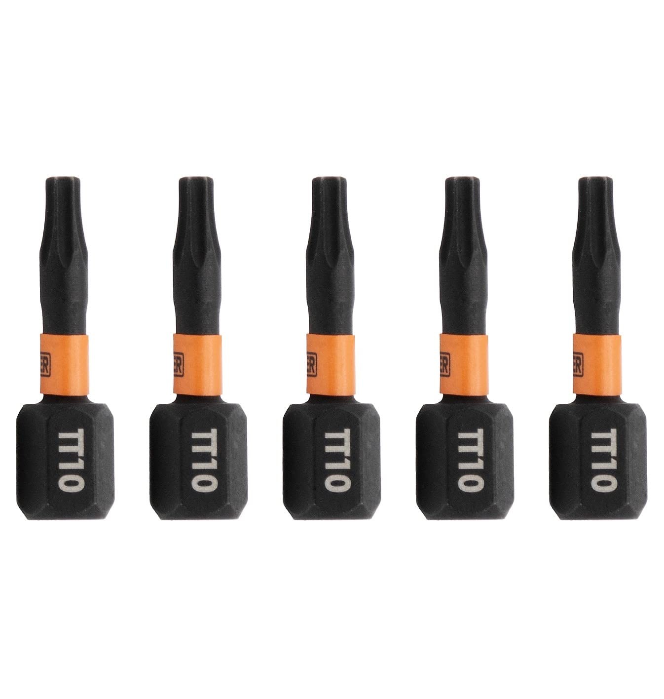 TORX T10 Tamper Proof Security Bits 1/4 Inch Hex Shank S2 Steel 5 PCS