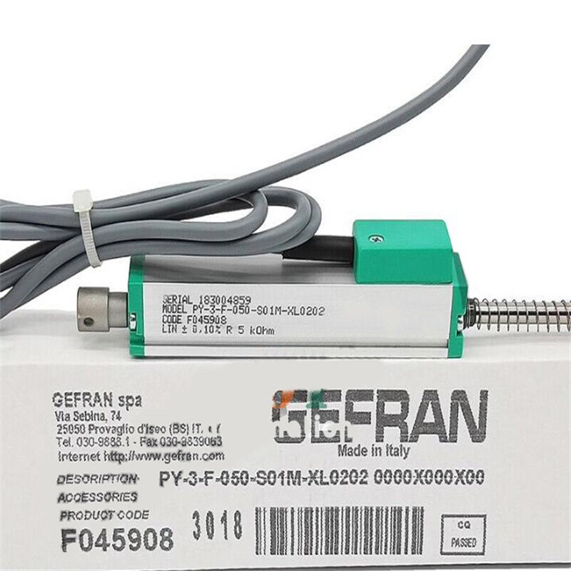 1PCS NEW GEFRAN PY-3-F-050-S01M-XL0202 Displacement Sensor PY-3-F-050-S01M XL020