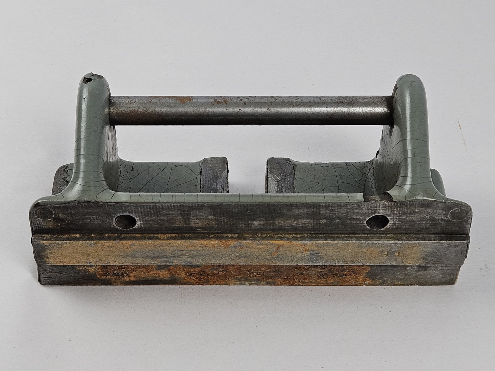 Bridgeport Milling Machine 12" Rotary Table Horizontal Handle Mounting Brackets