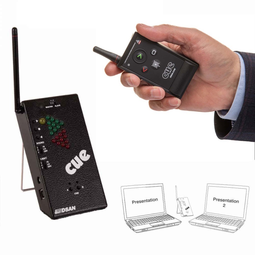 DSAN Cuelight PC-433 PPT Controller 100m Wireless Presentation Controller my2