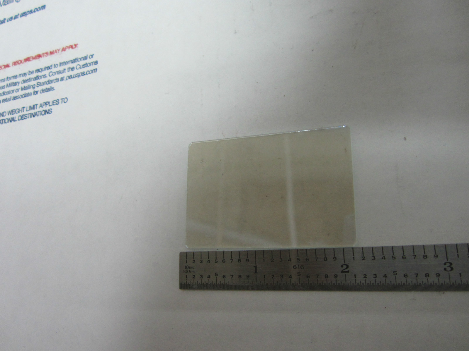 OPTICAL PLATE FOUR CORNERS CHAMFERED OPTICS sku#gen