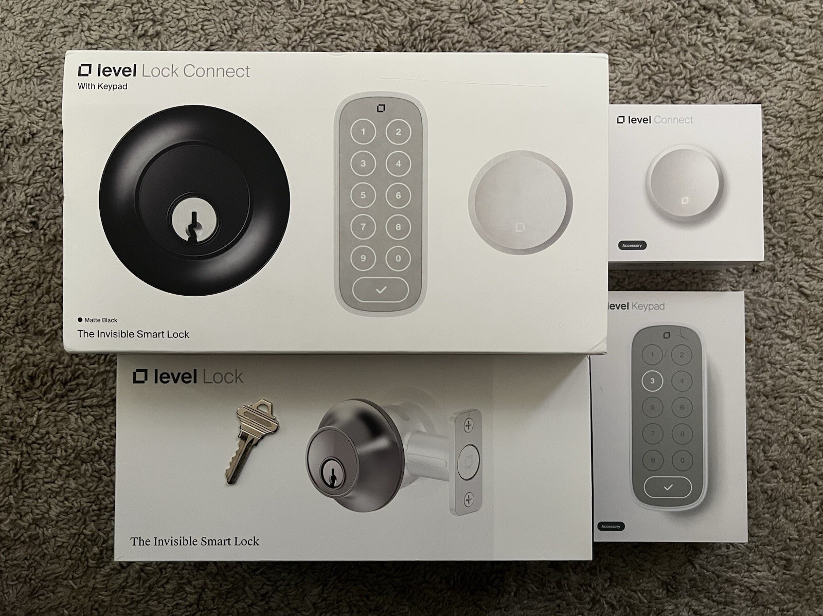 level bolt connect wifi smart deadbolt lock Key Pad