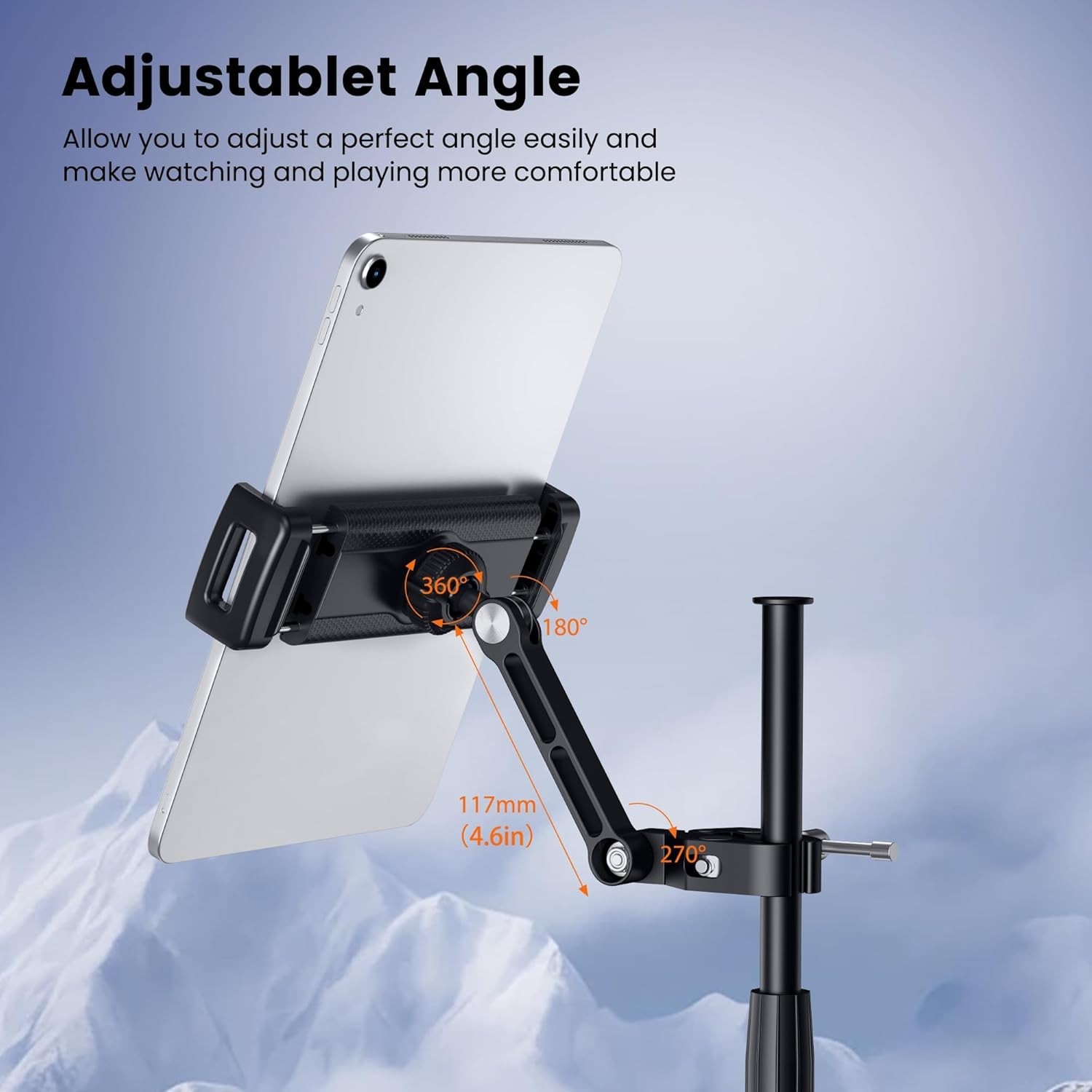 CreaDream/CMEIY Tablet Holder – Mount for Exercise Equipment