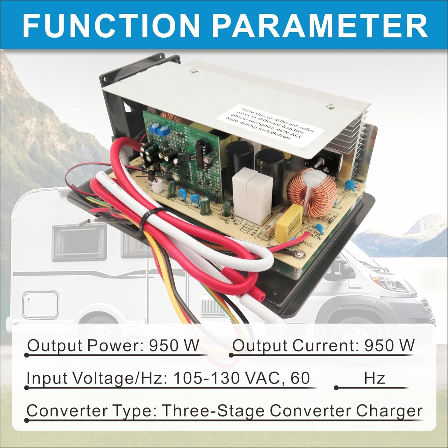 WF-8955-MBA Power Converter，Assembly for WF-8955PEC and Parallax 7155...