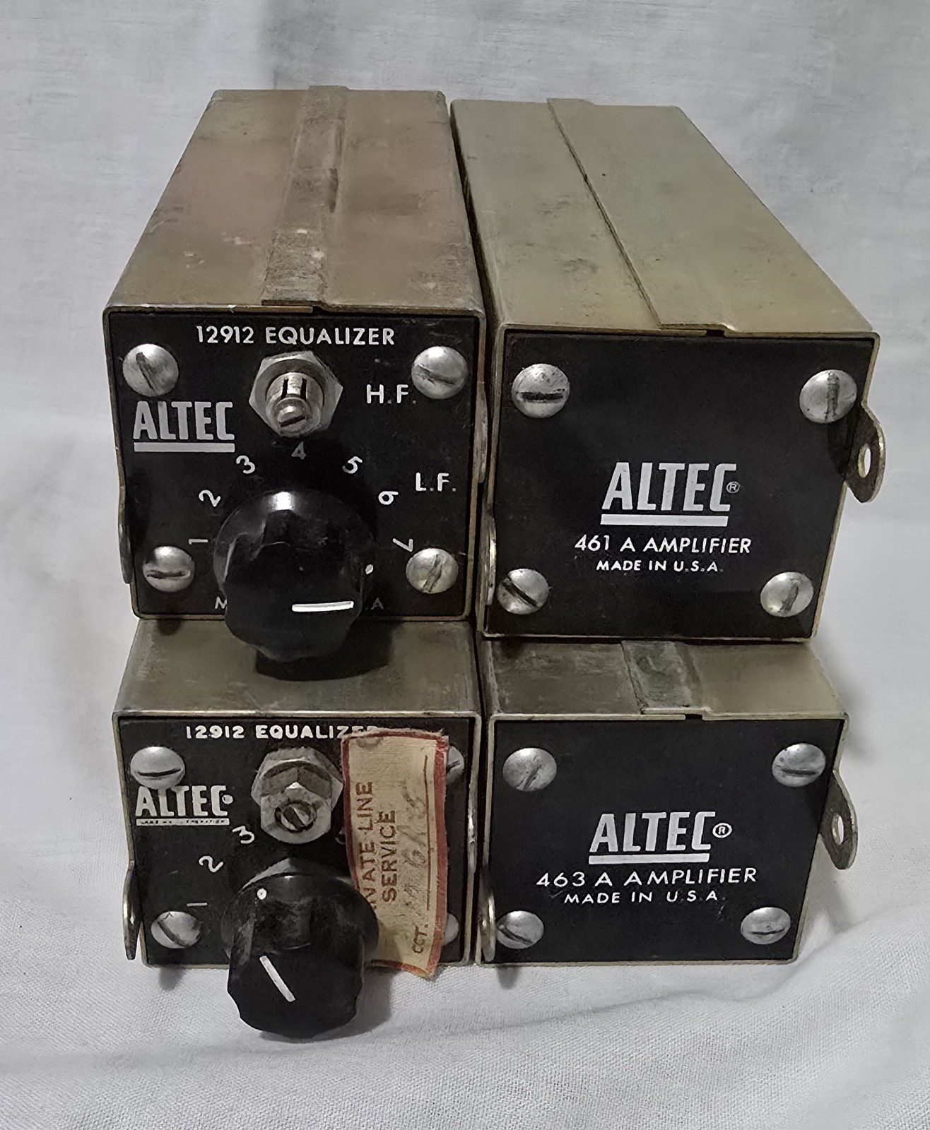 Altec 461A 463A 12912 Equalizer / Power Supply Vintage